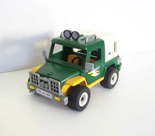PLAYMOBIL (X415) FORET Jeep 4x4 Complet Garde Forestier 4206 EUR 11,90 PicClick FR