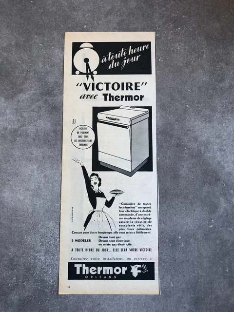 Publicité Ancienne Originale 1930 - Réchauds CLAMOND (Avocat Juge LEBEUF)