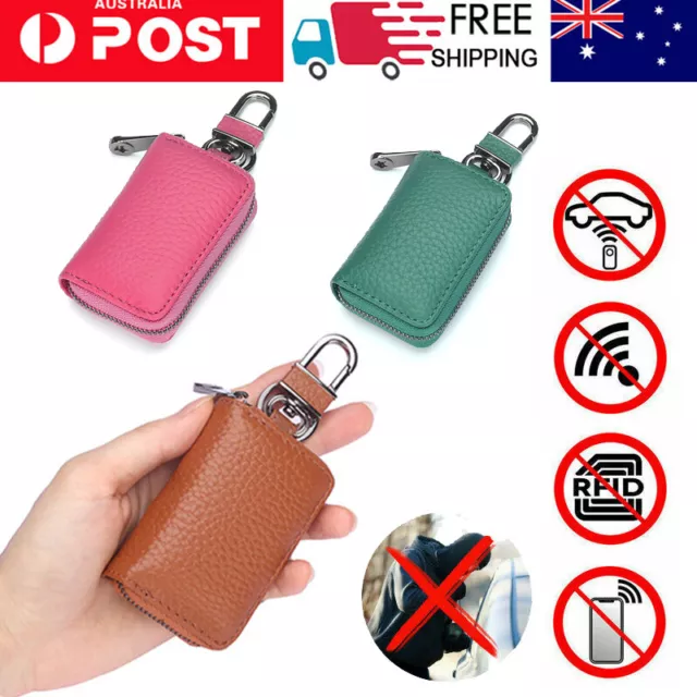 Car Key Signal Blocker Faraday Cage Fob Pouch Keyless RFID Blocking Bag Case AU