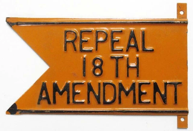 1932 Prohibition Repeal 18th Amendment Political Antenna Topper Badge Attachment 1932 Prohibition Repeal 18th Amendment Political Antenna Topper Badge Attachment