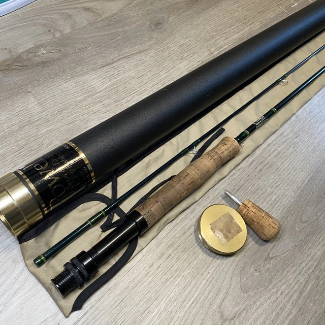 POWELL LIGHT TOUCH 805-3 Fly Rod 8' 5wt 3pc w/ Tube Excellent