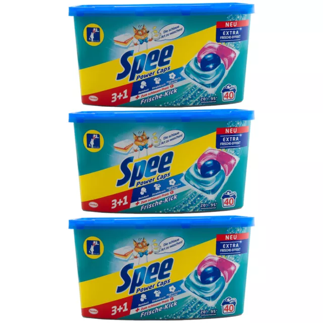 Spee Power Caps 3 x 40Wl Purity - Strahklraft - Hygienic Fresh 20-95°