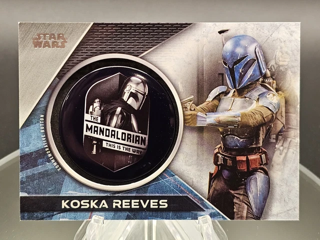 2021 Star Wars The Mandalorian: Season 2 Commemorative Buttons Koska Reeves