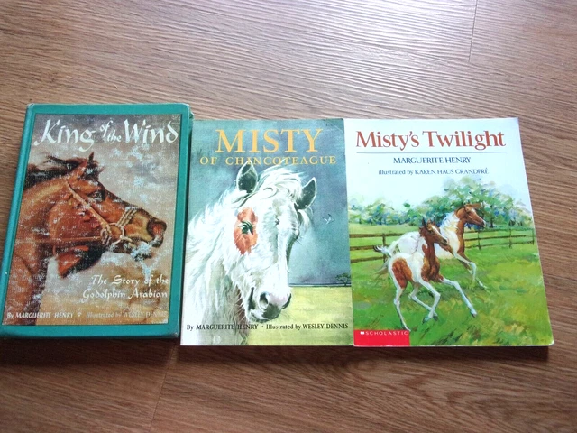 King Of Wind Misty Chincoteague Twilight Henry Dennis Horse Book Lot