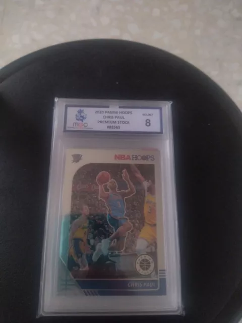 2020 PSA MGC 8 Panini Hoops Chris Paul NBA