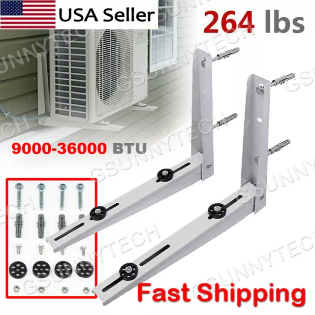 Wall Mounting Bracket for Mini Split Air Conditioner 9000 - 36000 Btu Condenser