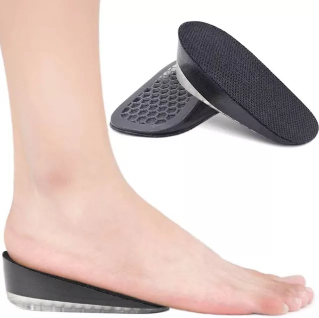 Shoe Height Increase Insoles Mens 1.5cm for Taller Insert Gel Heel Wedges Boost