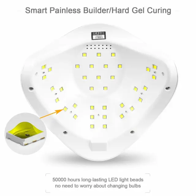 SUNUV SUN5Plus SMART2.0, LED Nail lamp Nail Dryer for Gel 3