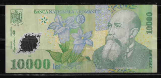 Rumania.  Billete De 10000 Lei  2000