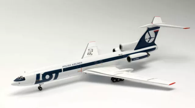 Tupolev TU-154M LOT Polish Airlines 1/200 Herpa