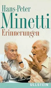 Erinnerungen von Hans-Peter Minetti | Buch | Zustand gut