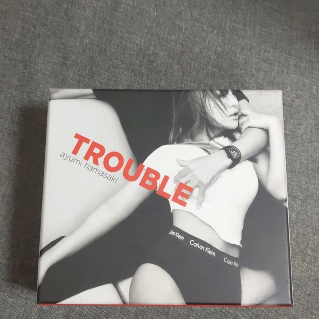 HAMASAKI AYUMI TROUBLE First Limited Edition Type A CD Blu-ray 