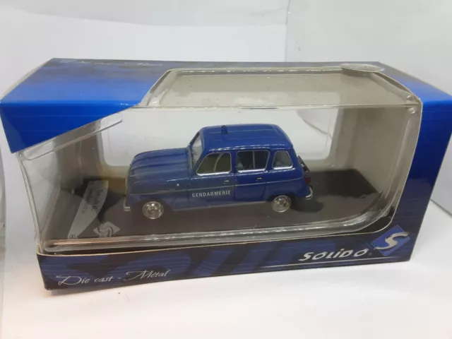 renault  4L gendarmerie  1/43 solido