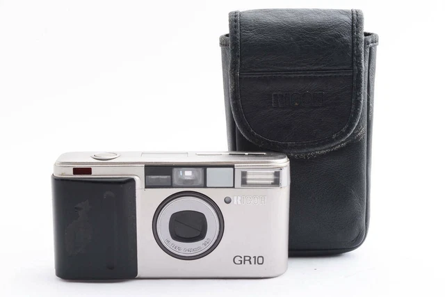 Ricoh GR10 Silver Point & Shoot 28mm F/2.8 35mm Compact Film Camera Used