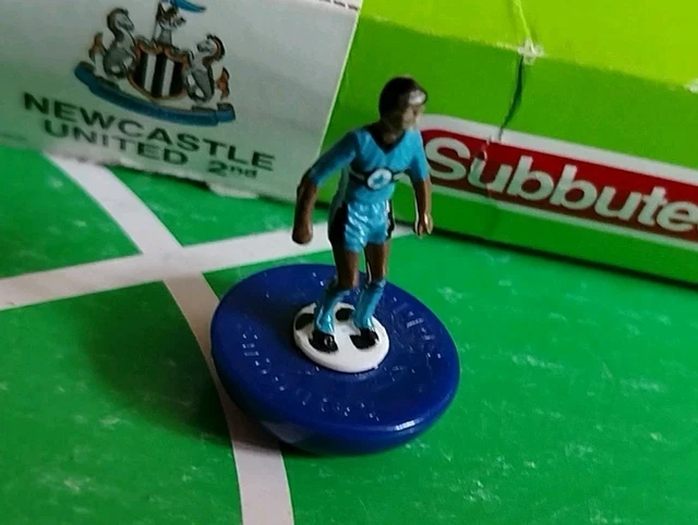 Subbuteo Lightweight Team - Newcastle United - Boîte Avec Faute D'orthographe