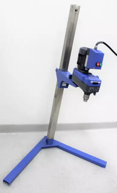 IKA RW47 DS10 Digital Mechanical Overhead Stirrer with Floor Stand