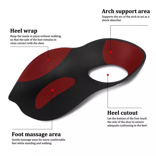 1 Pair Orthopedic Pad Insole For Shoes O-Shaped Legs Correction Support Pads