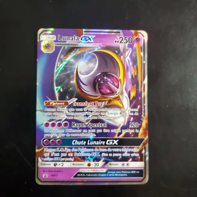 Carte Pokémon - Lunala Gx - SM17 - Promo Soleil Et Lune - Neuf - FR