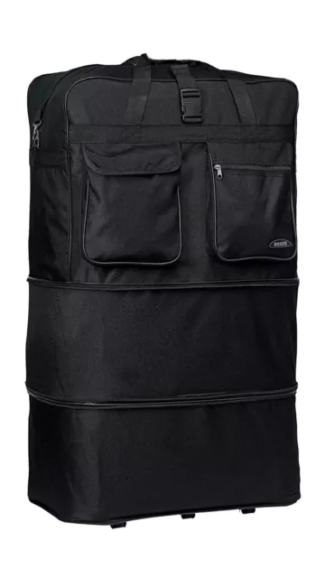 Rolling Duffle Bag Wheeled Spinner Suitcase Luggage 30' 36'40' 2