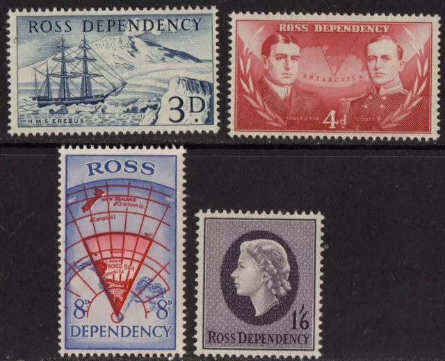 Thematic stamps ROSS DEP 1957 1st ISSUE 1/4 mint