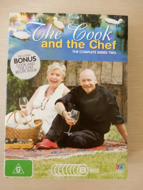 The Cook And The Chef Series 2 Season Two DVD COMPLETE 8 Disc Set No Recipe Book