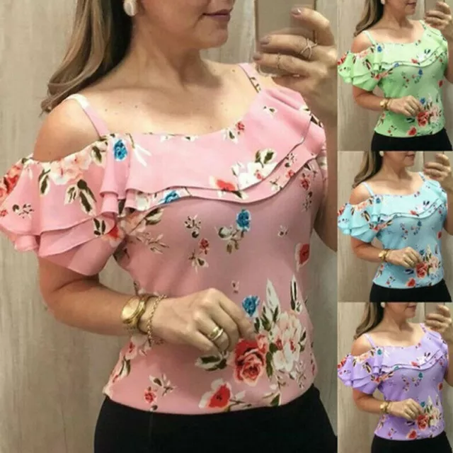 Blusas manga cortas elegantes deals