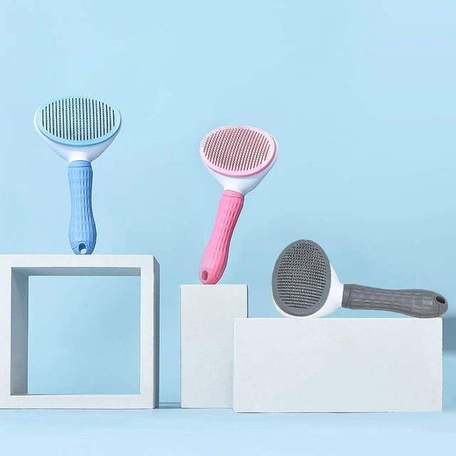 Pet Dog Cat Hair Remover Comb Needle Grooming Massage Deshedding Cleaning Brush