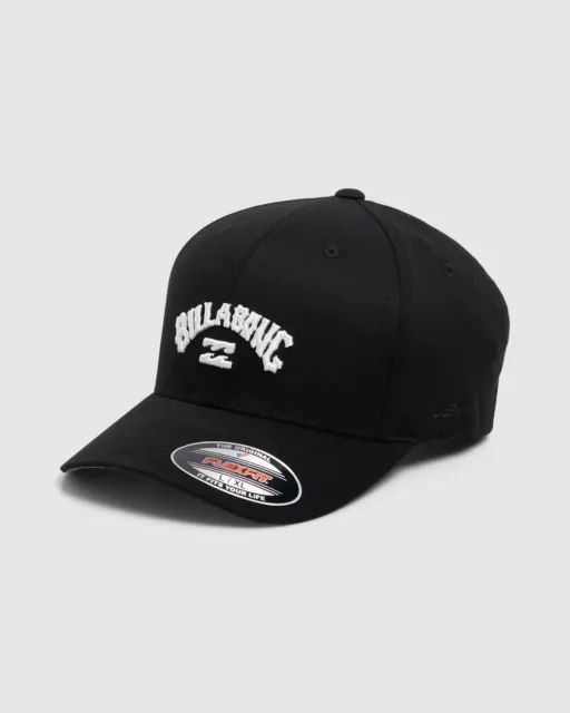 BILLABONG arch flexfit cap CAP HAT black NEW MENS Arch Brim Surf Logo SM or  LXL