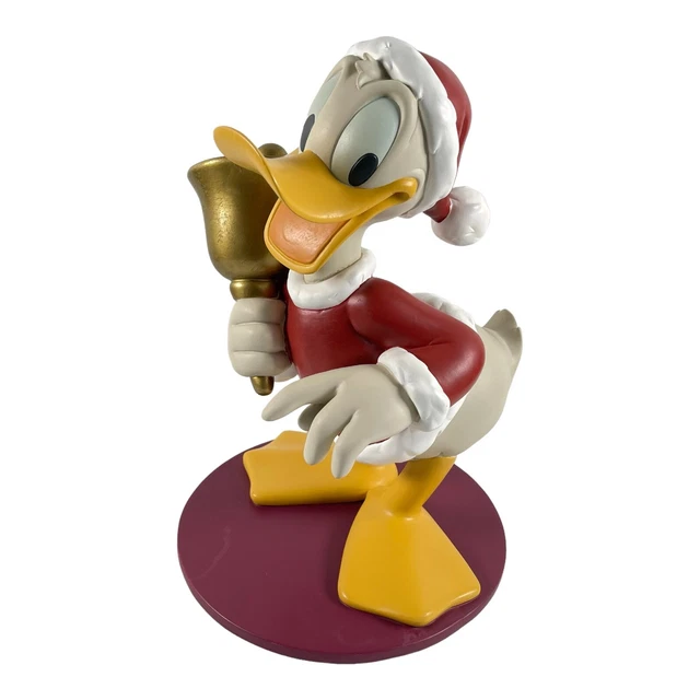 Donald Duck Garden Statue Christmas Holiday Santa Figurine 2006 Disney Shopping
