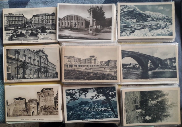 Lot De 12 Cartes Postales Anciennes LUINO - Varese (Italie), Voir Photos