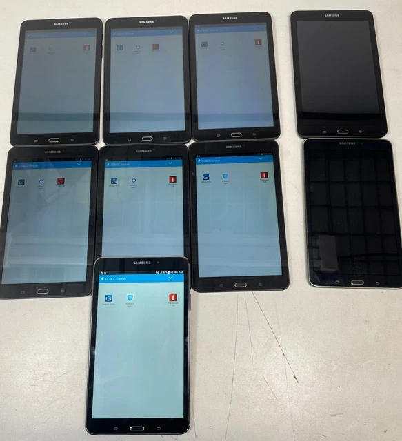 Lot of Samsung Galaxy Tablets SM-T337V / SM-T337A For Parts *Read Description