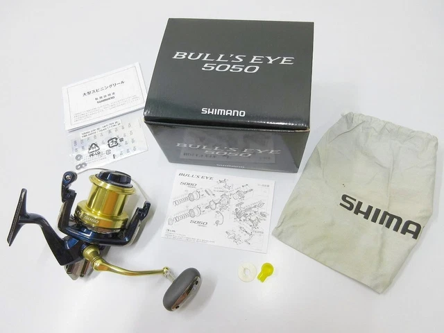 リール SHIMANO BULLSEYE 5050 Shimano 14 BULLs EYE 5050 Surf Casting Reel New From Japan