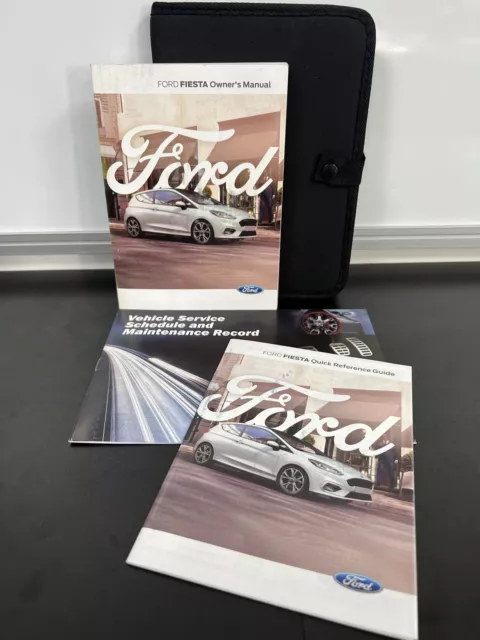 Ford Fiesta Mk8 Owners Pack / Handbook / Manual + Wallet 2017~2022 (2018)