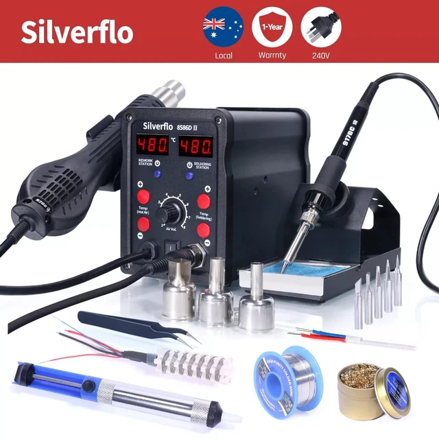 5PCs Tips Soldering Iron Rework Station for Dick Smith DSE-T2000 T2200 T2260 OZ