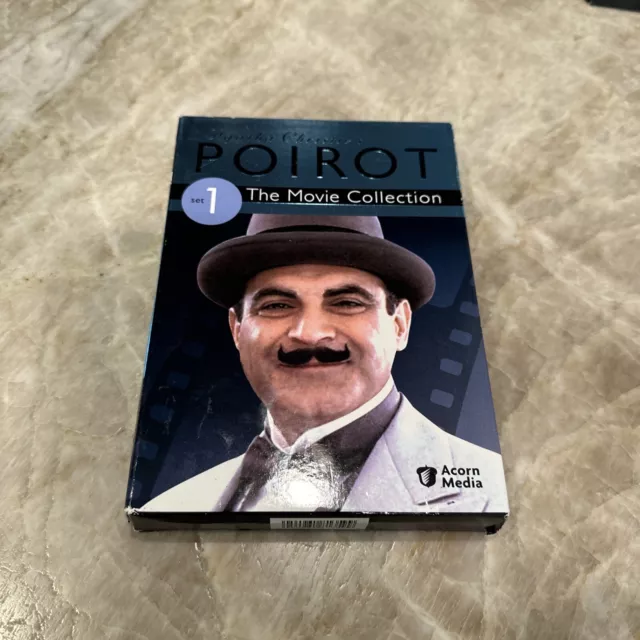 Agatha Christies Poirot: The Movie Collection - Set 1 (DVD, 2009, 3-Disc Set)