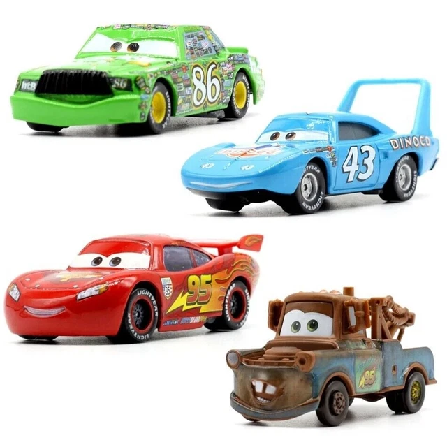 SuoSuo – Voiture Miniature Cars 3 – Chick Hicks, McQueen, Mater – Die-cast 1:55 – Modèle En Alliage Métallique
