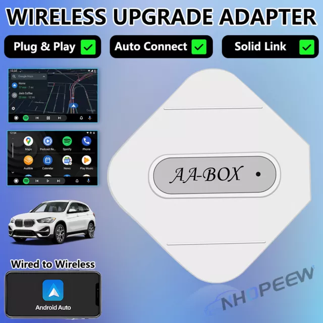 Wireless Android auto Adapter USB Dongle für Autoradio mit Wired Android auto