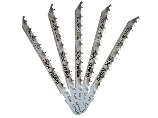 DEWALT - Jigsaw Blades for Wood Bi-Metal XPC T144D Pack of 5 2