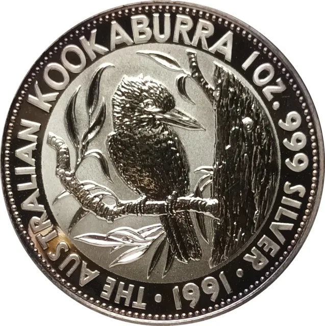 1 dollar kookaburra 1993 Australie 1 once 1 oz Argent Silver BE PROOF UNC