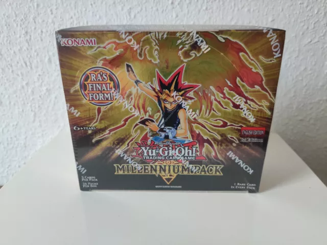 YU-GI-OH! MILLENIUM PACK - SEALED 36 PACK BOOSTER BOX - 1st Edition Yugioh