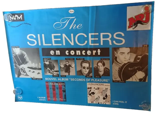 Affiche Poster The Silencers Tour 1993