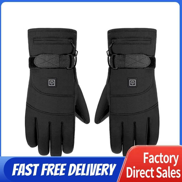 Electric Heated Gloves Touch Screen Anti-Cold Cycling Gloves (Battery)