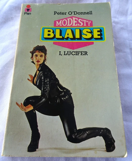 Vintage 1976 MODESTY BLAISE I,Lucifer Peter 'Odonnell Paperback