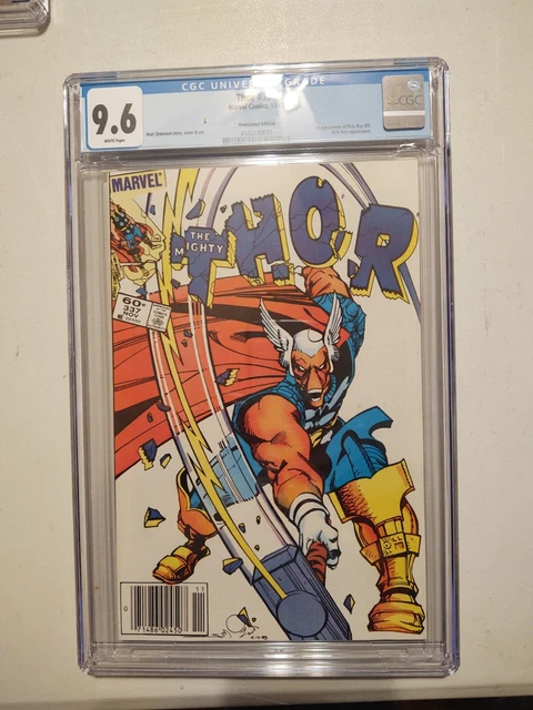 THOR #337 Marvel 1983 Beta Ray Bill, Nick Fury appears CGC 9.6 WHITE PAGES