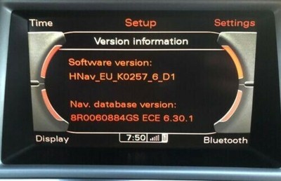 Mise A Jour Navigation Carte Gps Full Europe Mmi 3G 2021 Audi