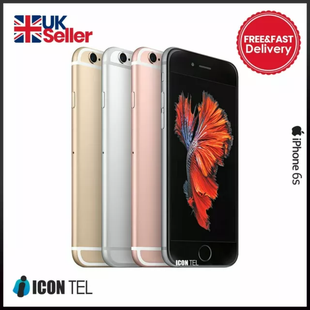 Apple iPhone 6S 16GB 32GB 64GB 128GB - Unlocked - Colours - VERY GOOD CONDITION