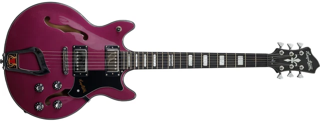 Hagstrom Alvar Limited Edition Metallic Midnight Purple