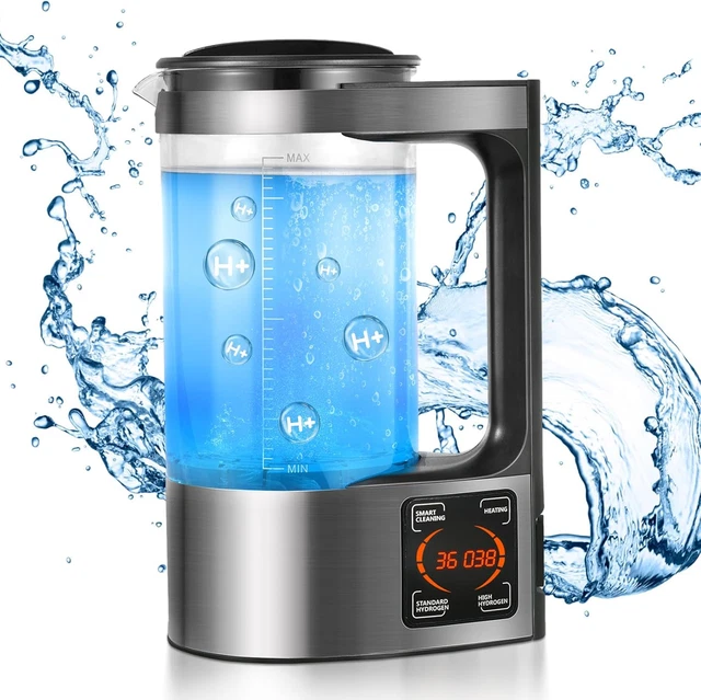 Generatore Di Acqua Ricca Di Idrogeno 2L - Macchina Per Acqua Con Tecnologia SPE/PEM - Foto 5