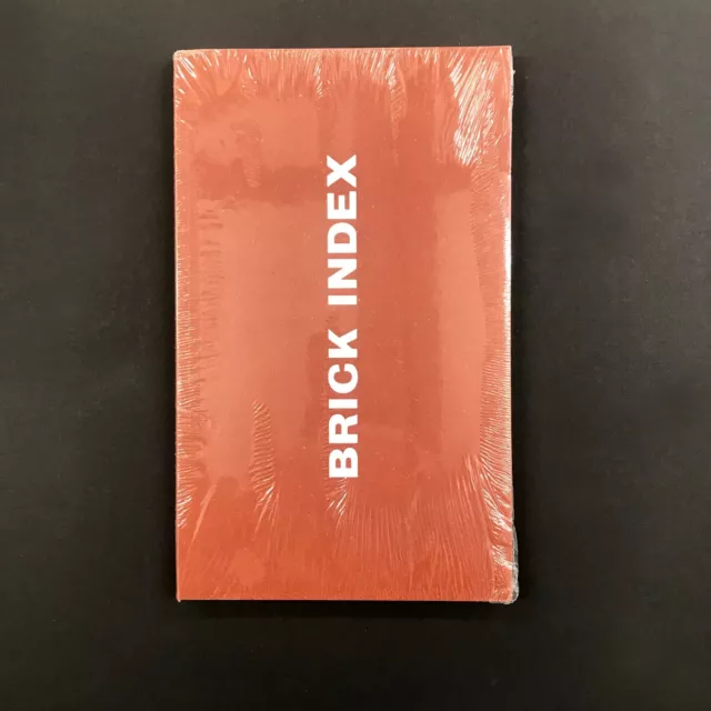 Brick Index by Patrick Fry (Paperback, 2019) still in wrapper