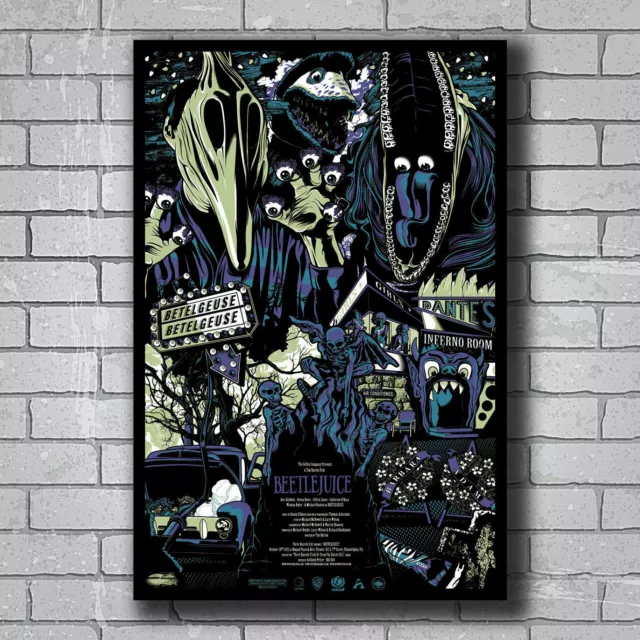 367500 New Beetlejuice Tim Burton Movie Art Decor Wall Print Poster Plakat